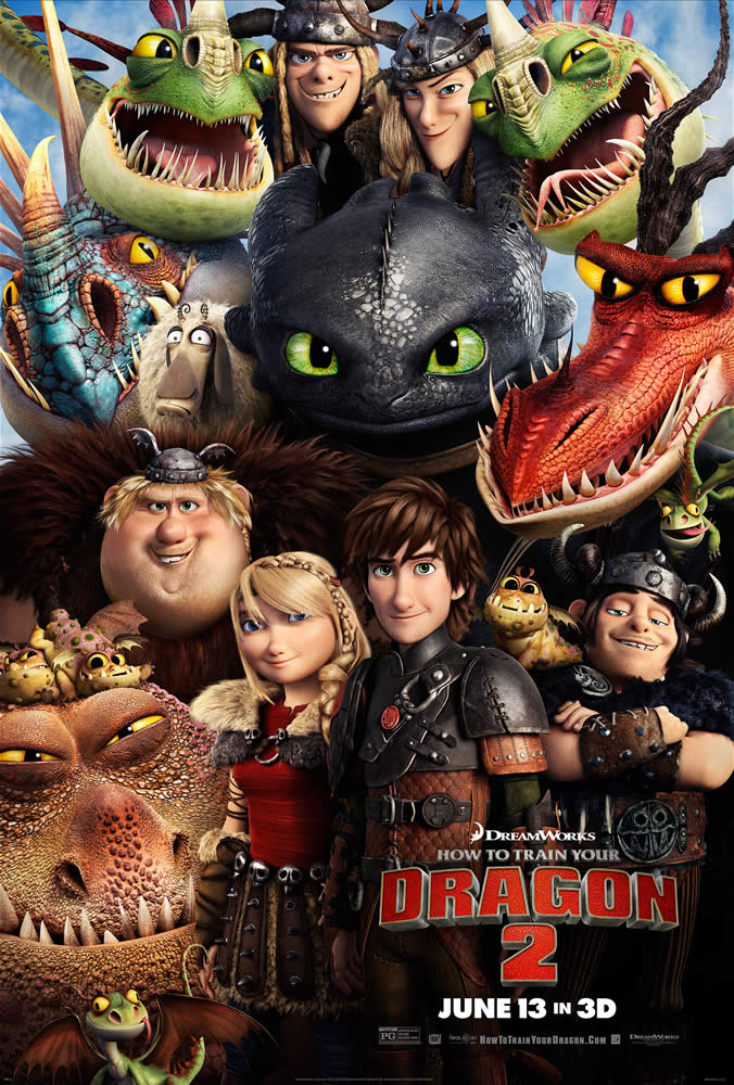 How to Train Your Dragon 2 Poster